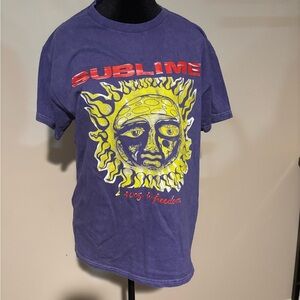 NWOT Vintage Style Sublime Graphic Tee in Purple